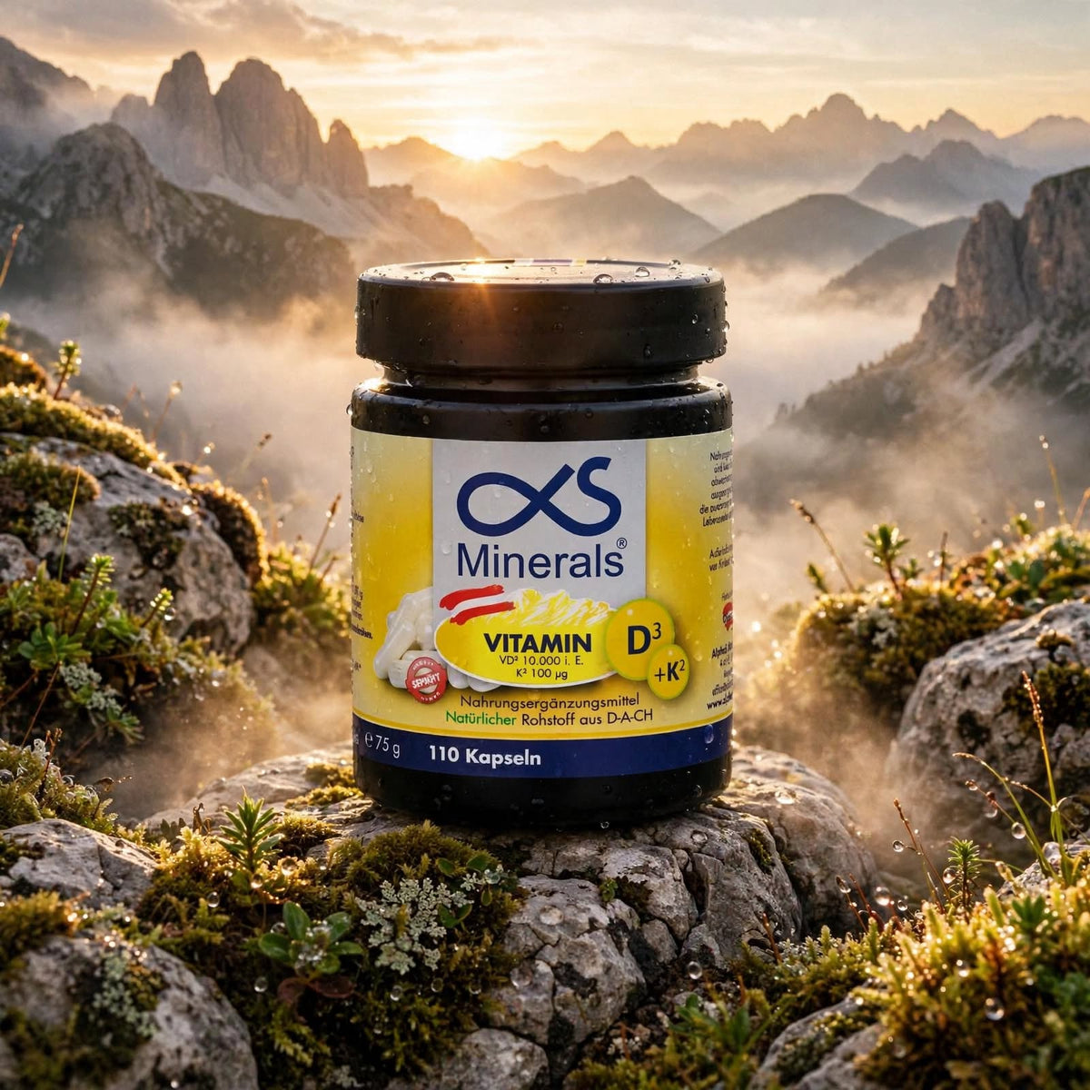 Vitamin D3+K2 110St