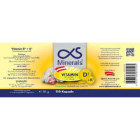 Vorteilspack: 6x Vitamin D3+K2 110St