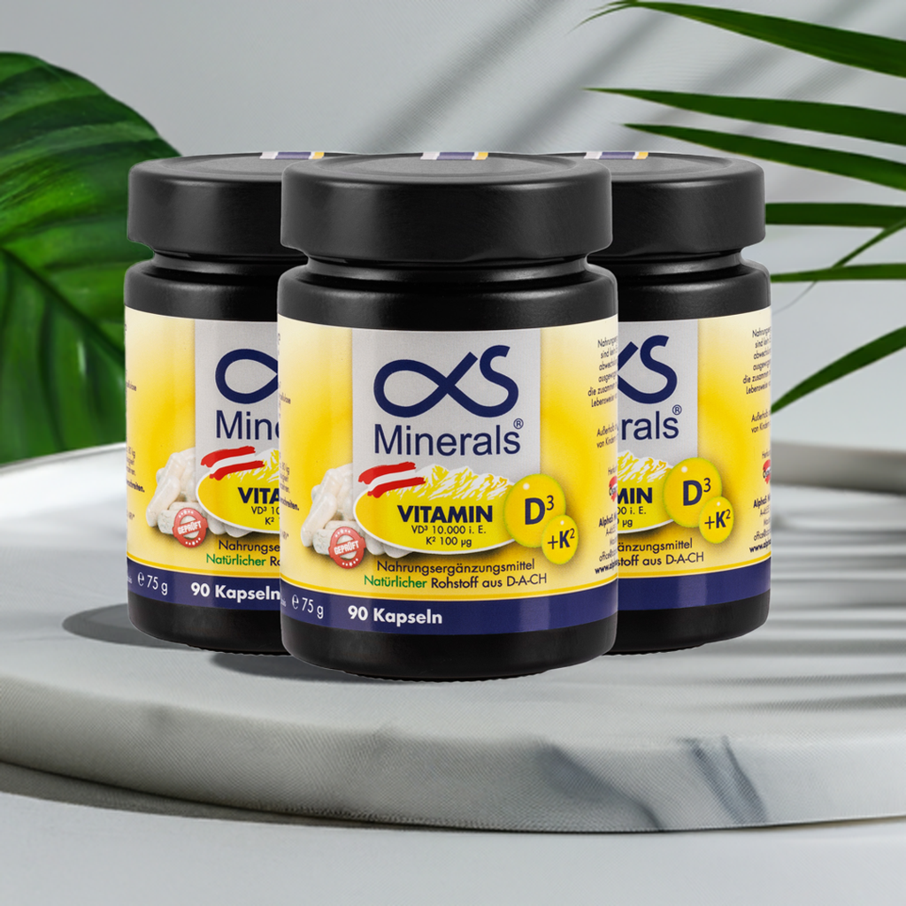 Vorteilspack: 3x Vitamin D3+K2 110St