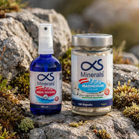 Vorteilskombi: Magnesium Austria 120St & DMSO SENSITIV Lösung 60% 100ml
