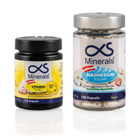 Vorteilskombi: Magnesium Austria 120St & Vitamin D3+K2 110St
