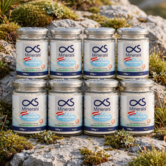 Vorteilspack: 8x Magnesium Austria 100g