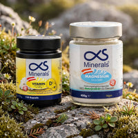 Vorteilskombi: Magnesium Austria 400g & Vitamin D3+K2 110St