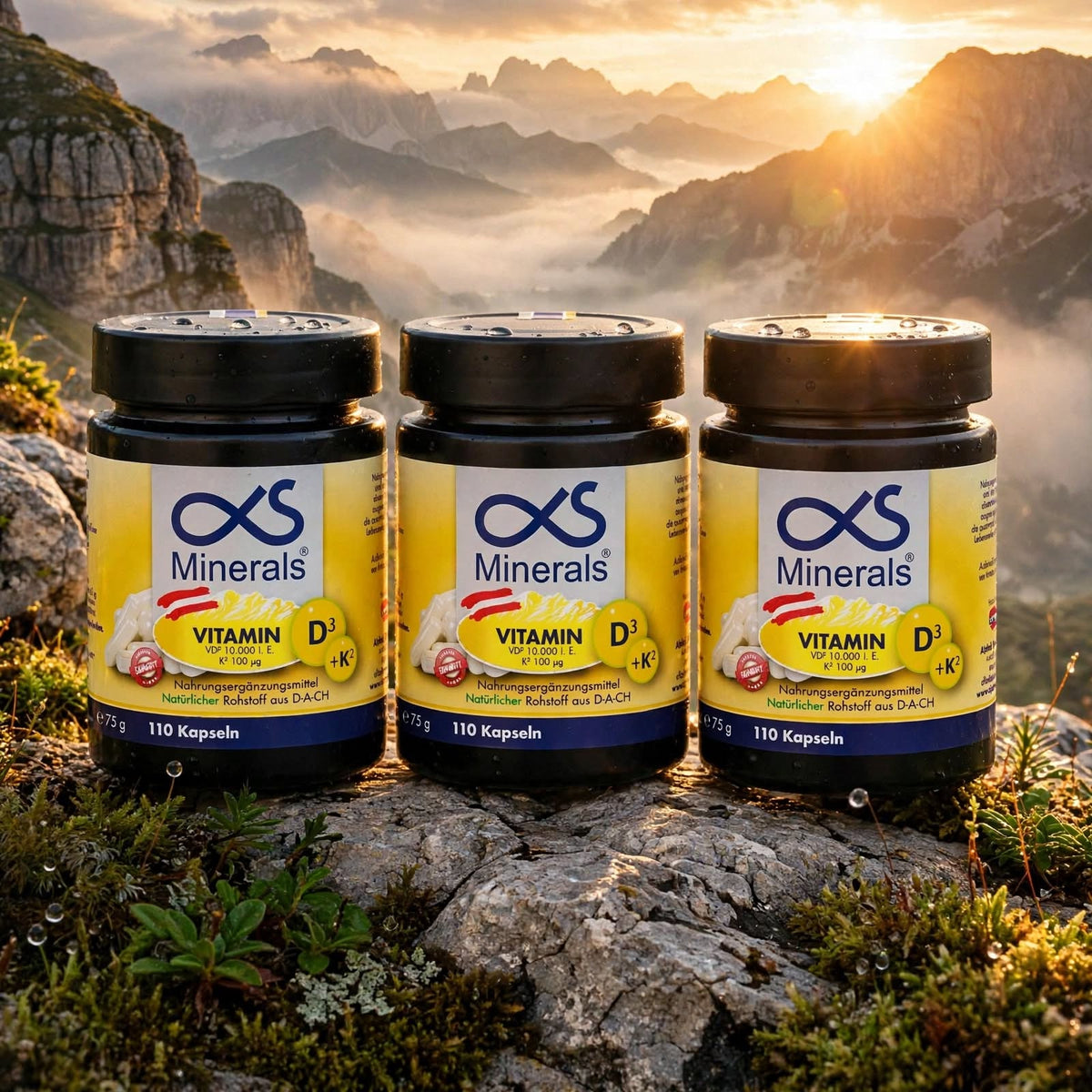 Vitamin D3+K2 110St