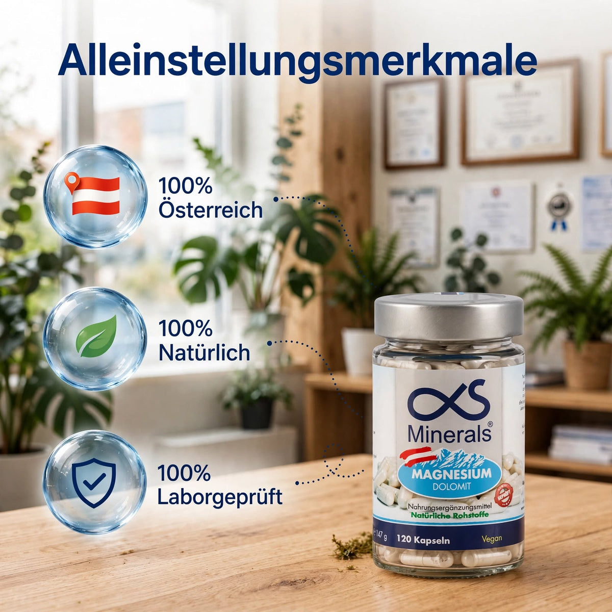 Vorteilspack: 6x Magnesium Austria 120St