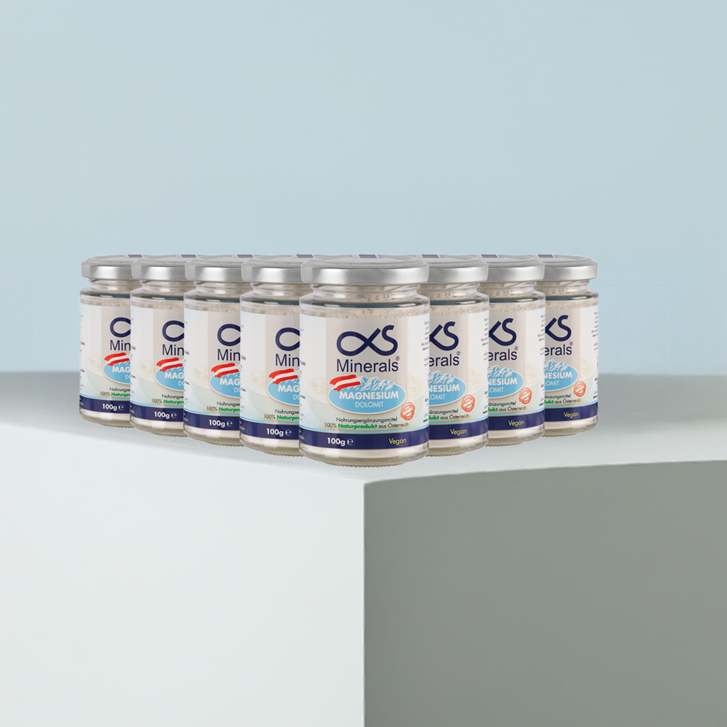 Vorteilspack: 8x Magnesium Austria 100g